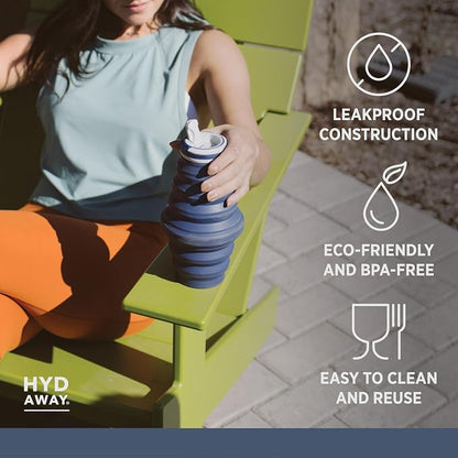 HYDAWAY 25oz Collapsible Water Bottle - Image 3
