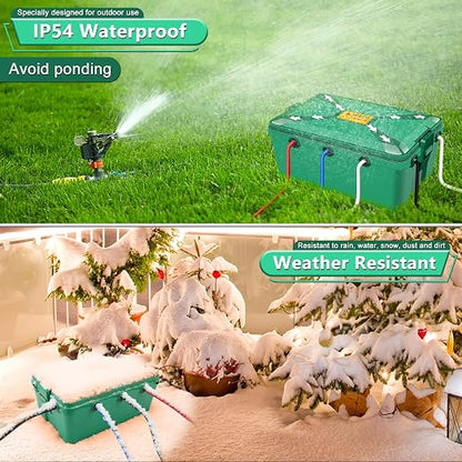 NineLeaf IP54 Waterproof Electrical Box, Outdoor Weatherproof Plug Cover - Image 6