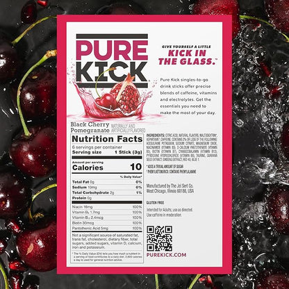PURE KICK Energy Singles To Go Drink Mix, Includes 12 Boxes - Image 2