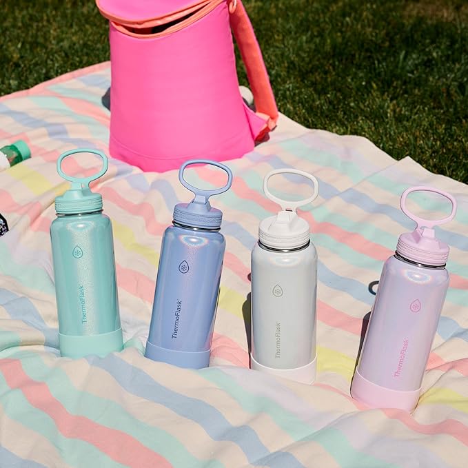 ThermoFlask 32 oz Double Wall Vacuum Insulated Stainless Steel Water Bottle - Image 4