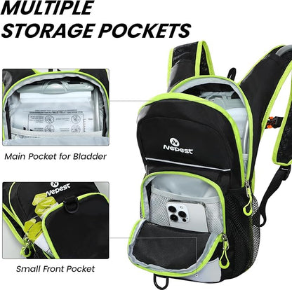 Nepest Kids Hydration Backpack, Mini Water Backpack - Image 2
