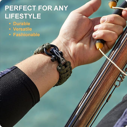 Savior Survival Gear Paracord Watch Band, Compatible - Image 5