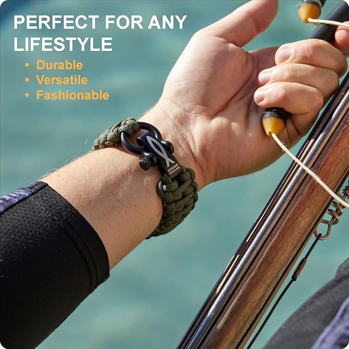 Savior Survival Gear Paracord Watch Band Compatible - Image 5