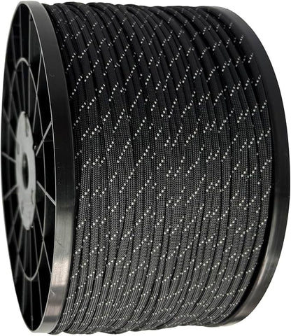 Reflective Paracord 550 lb, 7 Strand Paracord Rope 1000ft 4mm, Nylon Parachute - Image 2