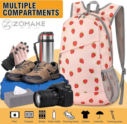 ZOMAKE Lightweight Packable Backpack, Foldable Backpacks Small Daypack - Image 4