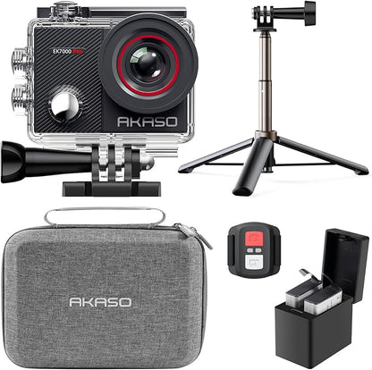 AKASO EK7000 Pro 4K30fps 20MP Action Camera EIS Ultra HD 131FT Waterproof by AKASO