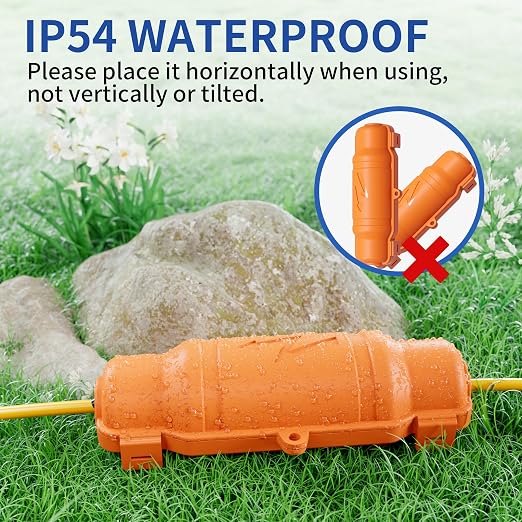 6 Pack Outdoor Extension Cord Safety Cover - Image 5