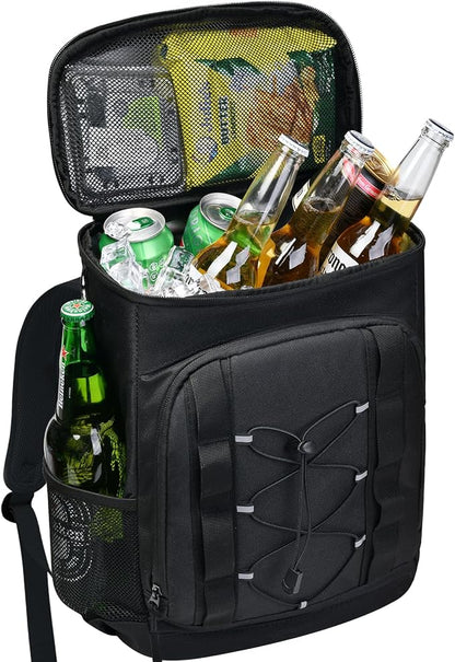 33 Cans Insulated Backpack Cooler by Unknown