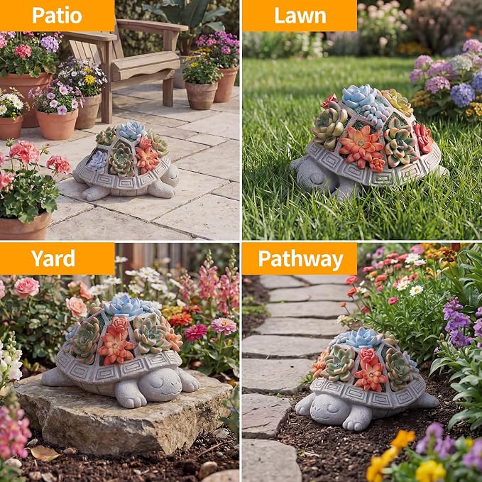 Solar Turtle Garden Outdoor Decor - Image 6
