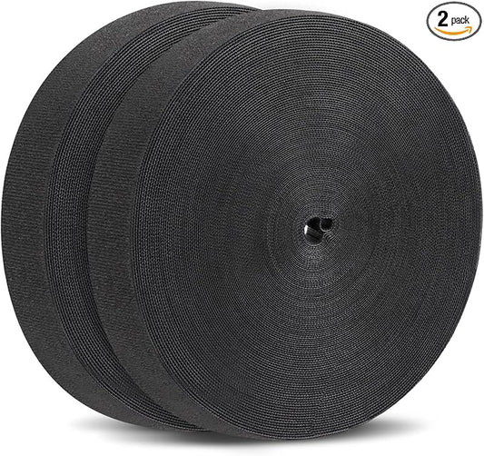 1/2In x 197Ft Reusable Cable Ties Hook and Loop Roll | Tie Down Straps by LoopStraps