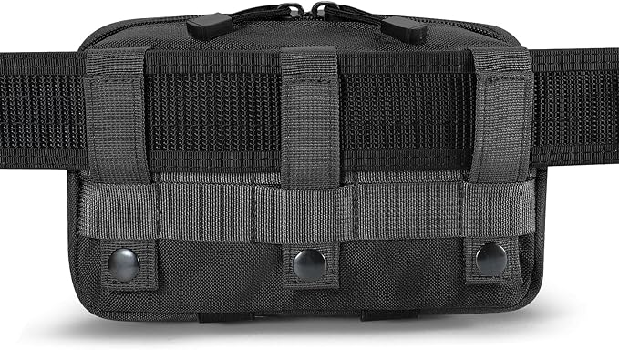 FRTKK Tactical Molle Admin Pouch Utility Laser Cut EDC Tool Pouch Bag - Image 5