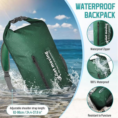 BKNOOU Dry Bag Waterproof Backpack - Image 3