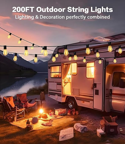 Tenmiro 200FT LED Outdoor String Lights - Image 2