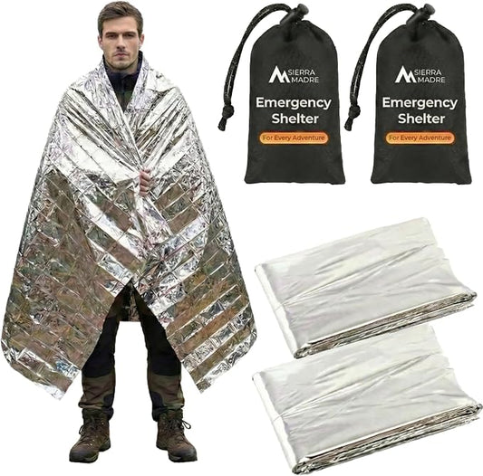 Sierra Madre Emergency Mylar Thermal Space Blanket by SierraMadre