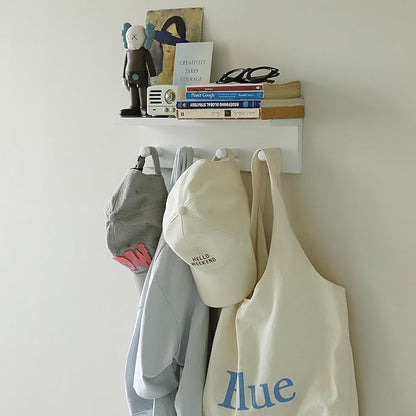 Entrance Coat Rack ，Coat Hooks, Wall-Mounted Wooden Hook Rack, Wall-Mounted - Image 5