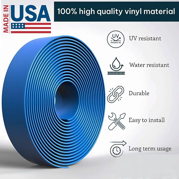 2 Inch Wide, 20ft Long Vinyl Strap - Image 2