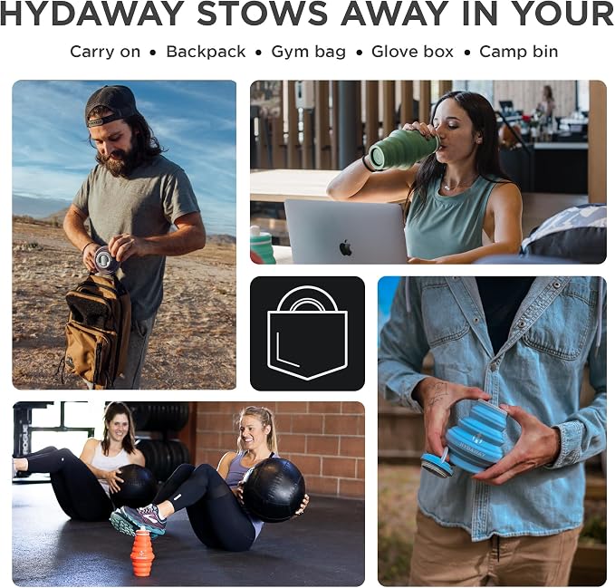 HYDAWAY 25oz Collapsible Water Bottle - Image 5
