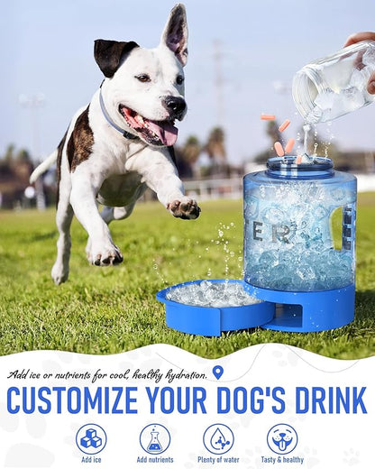 Portable Dog Travel Water Bottle, 77oz Large Dog Water Bowl Dispenser Portable - Image 6