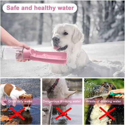 Portable Dog Water Bottle, Foldable Dog Water Bottle Leak Proof Dispenser - Image 6