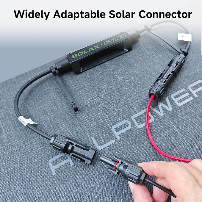 ALLPOWERS 200 Watt Portable Solar Panel SE200, 25% High Efficiency Foldable - Image 9
