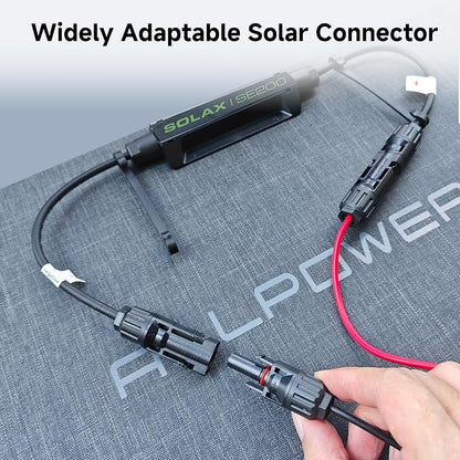 ALLPOWERS 200 Watt Portable Solar Panel SE200, 25% High Efficiency Foldable - Image 9