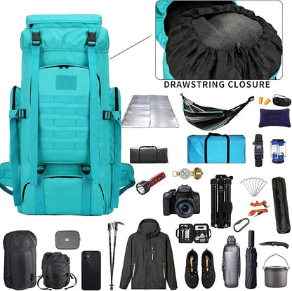 Hiking Backpack for Men 70L/100L Camping Backpack Military Rucksack Molle 3 - Image 4