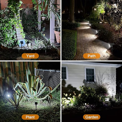 LANSOW Solar Spot Lights Outdoor, 2-in-1 Solar Landscape Spotlights, 3 Modes - Image 5