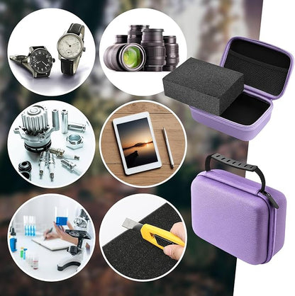 Relaxweex EVA Hard Case with Customizable Foam 13.5 x 9.8 x 5.5 Inch Protective - Image 7