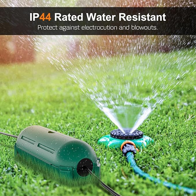 iwillink 2 Pack Outdoor Extension Cord Cover Waterproof - Image 4