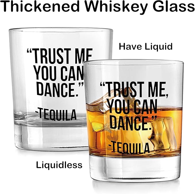 Nogrit Funny Tequila Whiskey Glasses 10 oz, Gifts - Image 5