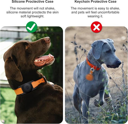 GOCII for Airtag Dog Collar Holder 2 Pack, Waterproof Dog Collar Holder for - Image 7