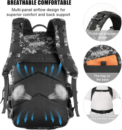 Military Tactical Backpack 25L Day Backpack - Image 4