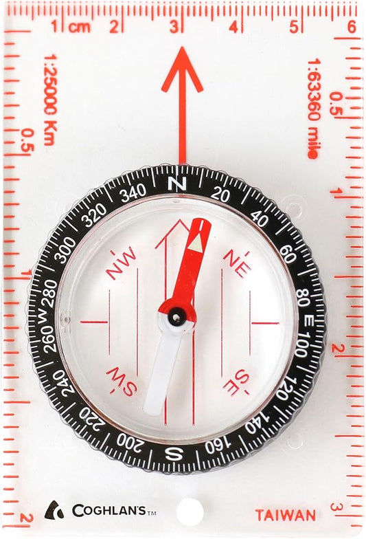 Coghlan’s Outdoor Compasses for Hiking, Survival & Orienteering – Map, by Coghlans