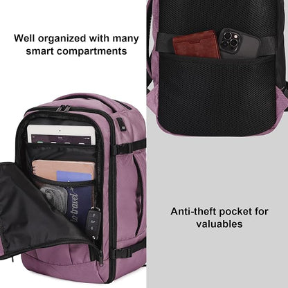 ECOHUB Travel Backpack 18x14x8 Spirit Airlines Personal Item Bag Carry On - Image 6