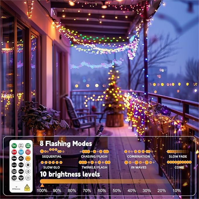 HXWEIYE Rechargeable Fairy Lights - Image 7