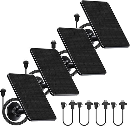 Rhorawill 4 Pack Solar Panel for Blink Outdoor 2K+/4/Outdoor XT3 and XT2/XT by Rhorawill