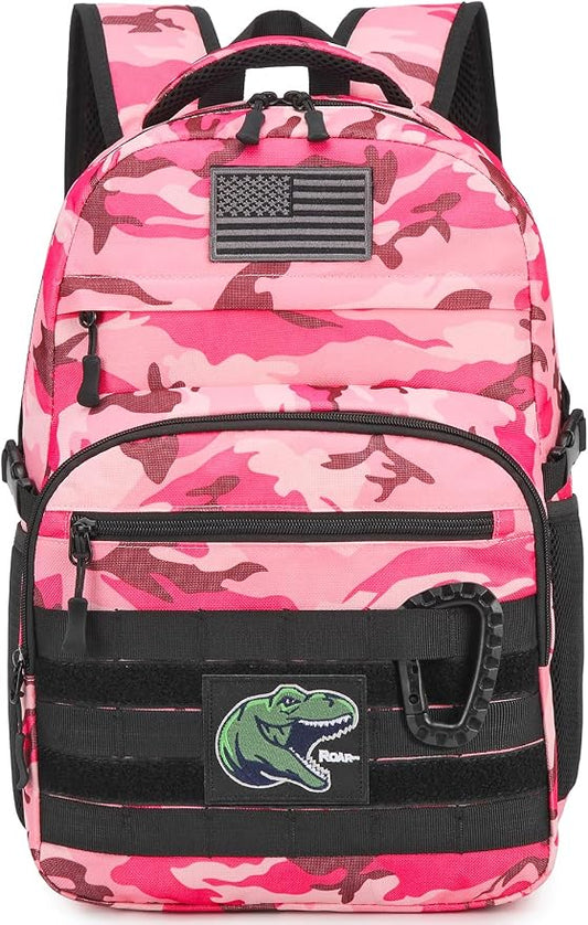 Kids Tactical Backpack Army Molle Bookbag Military Boys Backpack by SunForMorning