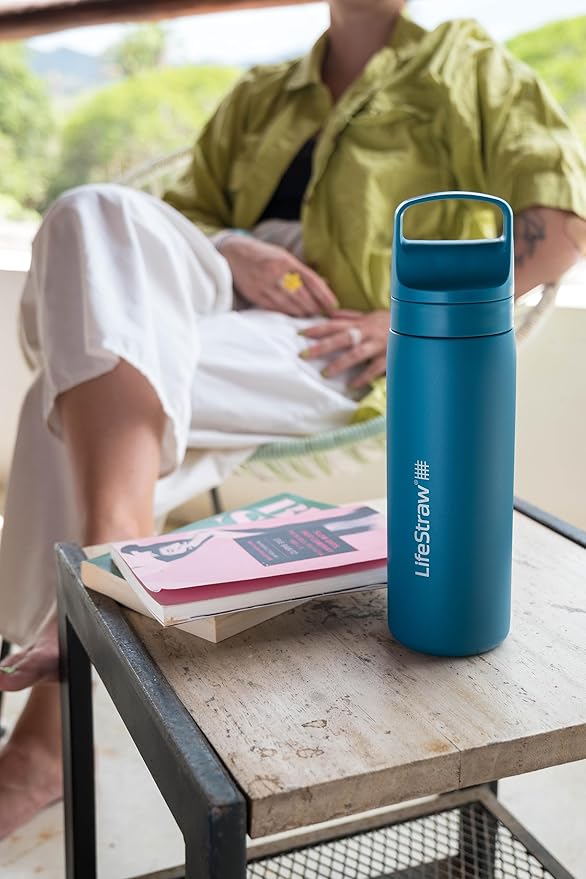 LifeStraw Go Series – Insulated Stainless Steel Water Filter Bottle - Image 6