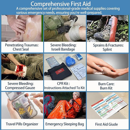 Besst Survivor 401 Piece First Aid Kit - Image 5