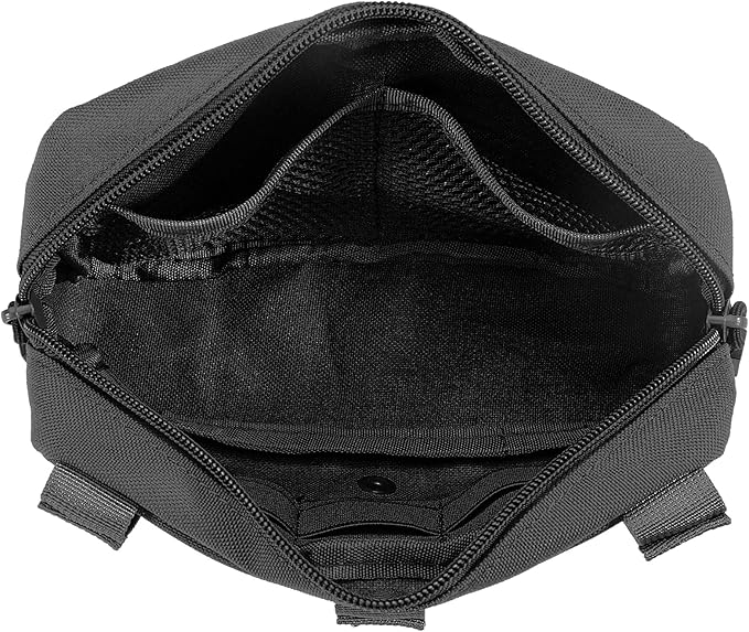 FRTKK Tactical Molle Admin Pouch Utility Laser Cut EDC Tool Pouch Bag - Image 4