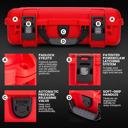 NANUK 910 Waterproof First Aid Kit 146pcs – Durable, Pre-Stocked First Aid - Image 5