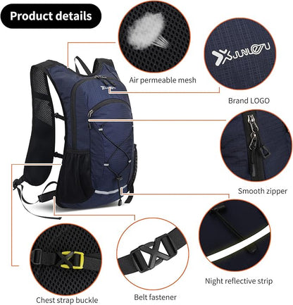 DOJUNS Hiking Backpack Lightweight Travel Backpack 20L Waterproof Hiking - Image 6