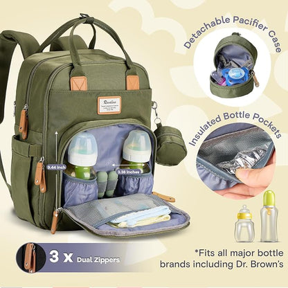 RUVALINO Diaper Bag Backpack - Image 2