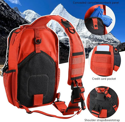 Rover Sling Pack Tactical Shoulder Sling Bag Backpack - Image 3