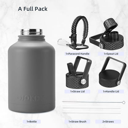 BJPKPK 50oz Stainless Steel Insulated Water Bottle, Vacuum Water Bottle - Image 4