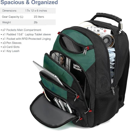 Boavan Laptop Backpack for men, 15.6 inch Laptop Bag - Image 2