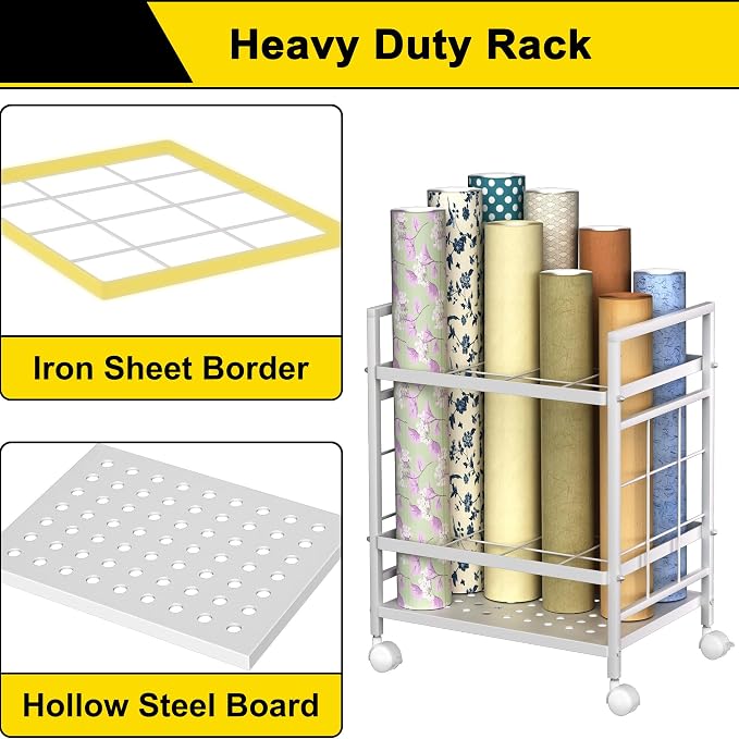 GIOTORENT Blueprint Storage Rack, Used - Image 4