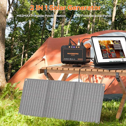 MARBERO Solar Generator 111Wh Portable Power Station - Image 5