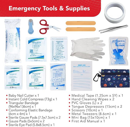 Swiss Safe First Aid Kit for Kids 246 Pieces - Image 8
