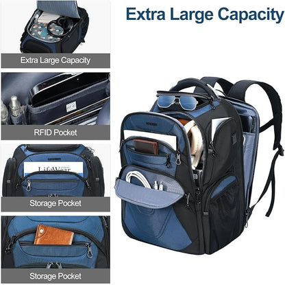 KROSER Friendly Travel Laptop Backpack 18.4 inch XXXL Gaming Backpack - Image 3